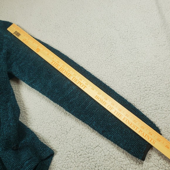 The North Face Osito 2 Fleece Jacket Womens Small Teal Fleece Full Zip Cozy Warm - Picture 14 of 14